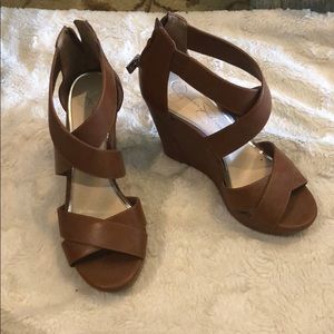 Brown Sandal Wedges